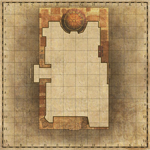 Bahamar, Room of Witch map image