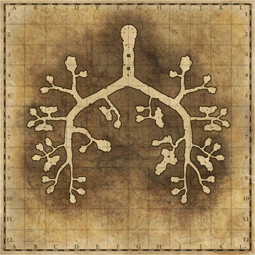 Sacred Sedecram Dungeon map image