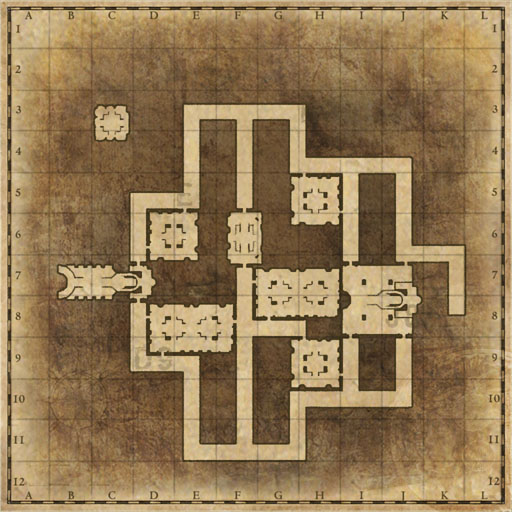 Distorted Time: Torsche Mansion map image