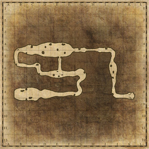 3F of Skeleton Dungeon map image