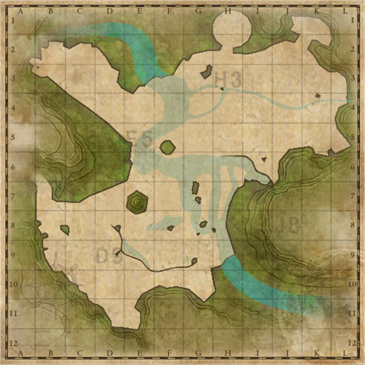 Ustiur, Ustiur Jungle Area 3 map image